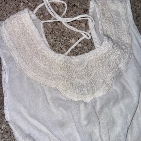 Hurley The Wolf Moon Dress - White - Size Small - Picture 4 of 11